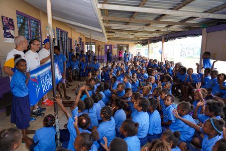 Vanuatu 5 February: Port Vila | The Sri Chinmoy Oneness-Home Peace Run